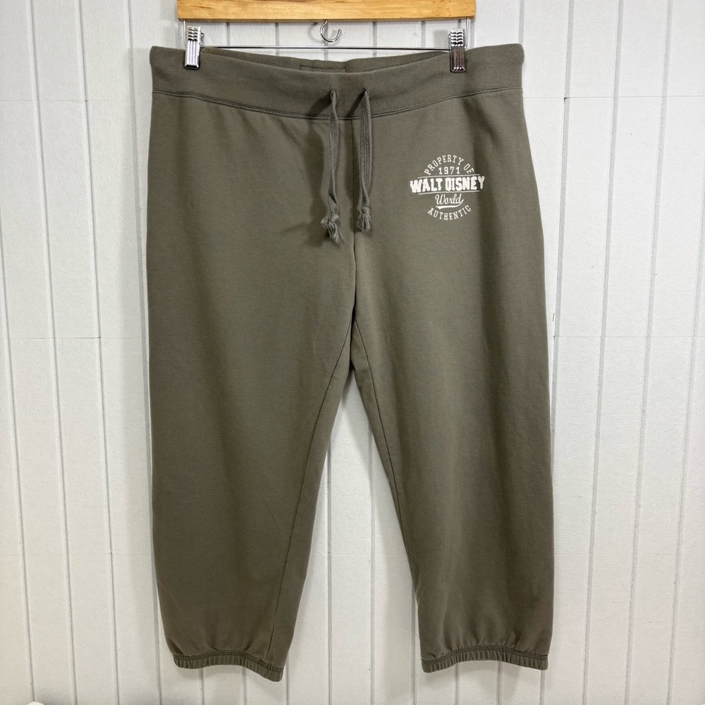 Walt Disney World 1971‎ Gray Capri Sweatpants Size M